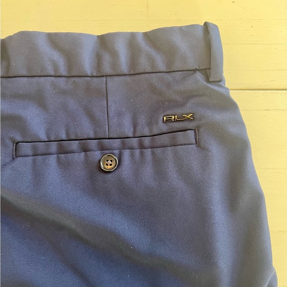 Ralph Lauren RLX‎ Classic Fit Men’s 40 Blue Performance Active Golf Shorts Chino - Picture 4 of 4